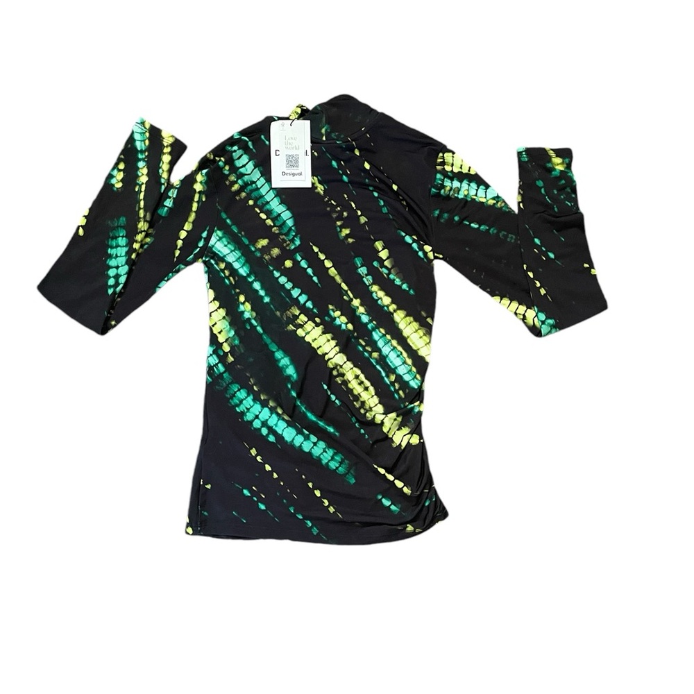 Desigual Mock Neck Top NWT